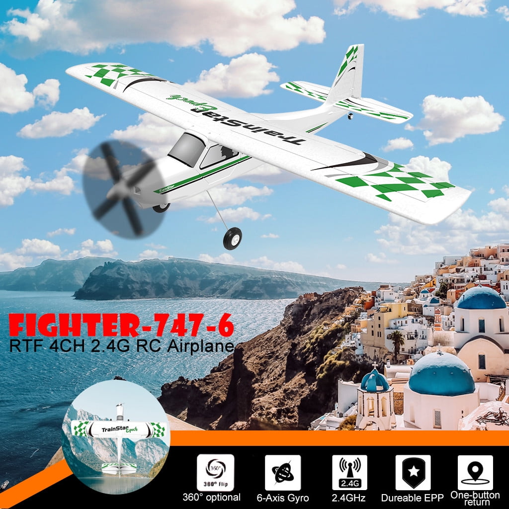 Cotonie Ready To Fly RC Airplane 4Ch Glider Aircraft RTF EPO RC Plane