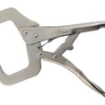 thumbnail image 3 of Pinzas de presión Tipo C 11 Pulgadas Ideal para trabajar en láminas Sus puntas permiten sostener piezas con superficies irregulares, 3 of 3