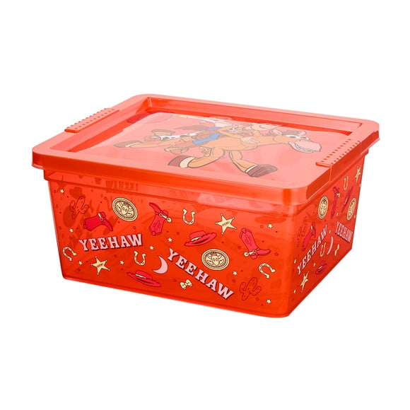 Caja Disney Toy Story de Plástico con Tapa para Almacenamiento de 1.5 Litros