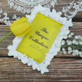 thumbnail image 4 of HAHDAXIA Butterfly Flowers Pattern Photo Frame, Resin Card Photo Frame Picture Frame for Desktop Table Top Display, Home Decoration, Photo Gallery-White Butterfly-4x6 Inch, 4 of 7