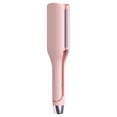 thumbnail image 1 of V-shaped Curved Design Curling Iron 32mm Hair Curling Iron with Adjustable Temperatures Anti-scald Design Ceramic Splint Plate Ripple Wavy for Women, 1 of 1