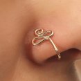 thumbnail image 3 of Guardurnaity Anillo Nariz para la nariz, Clip de estilo Simple, joyería pequeña y ligera para el cuerpo, joyería de moda para mujer, regalos de Navidad, Ropa, zapatos y accesorios Miscelánea Guardurnaity AP016790-01, 3 of 6