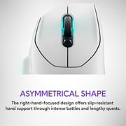 Alienware Wireless Gaming Mouse AW620M 2.4GHz 26000 DPI 7 Buttons Lunar Light