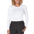 thumbnail image 3 of Adar Underscrub Tee 2 Pack For Women - Long Sleeve Fitted Underscrubs, 3 of 5