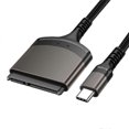 thumbnail image 2 of TYPE-C To SATA 3.0 Cable Sata To USB C Adapter SATA Cable 2.5Inch External SSD HDD Hard Drive 22 Pin, 2 of 5