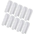 thumbnail image 1 of Minimum Order Of 10 Sets 10pcs/white φ32 Specifications: Length 100mm, Inner Diameter 28mm, Outer Diameter 32mm Greenhouse Film Buckle, Plastic Film Buckle Packing Size: Packing, 1 of 8