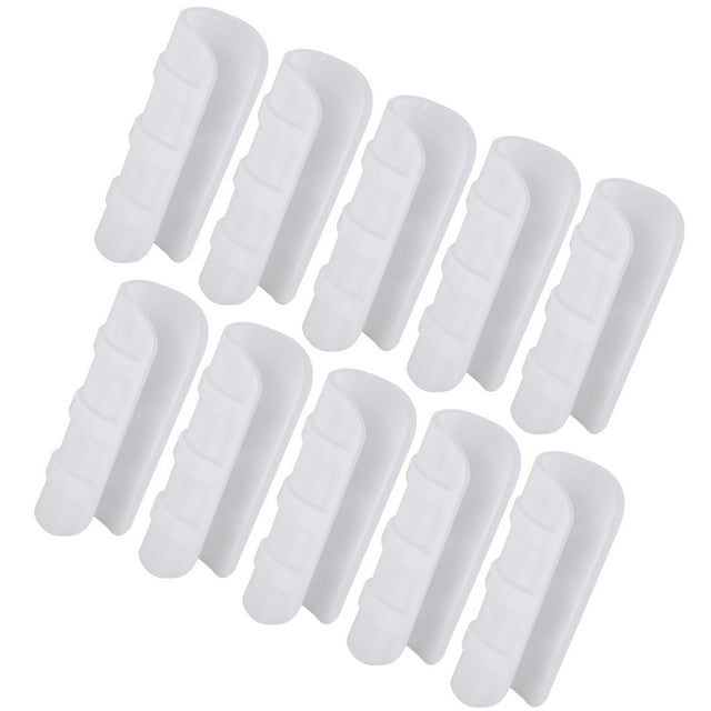 Minimum Order Of 10 Sets 10pcs/white φ32 Specifications: Length 100mm, Inner Diameter 28mm, Outer Diameter 32mm Greenhouse Film Buckle, Plastic Film Buckle Packing Size: Packing