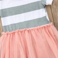 thumbnail image 4 of SUNSIOM Petite Fille Robe d'Été, Manches Courtes Robe TuTu Princesse, 4 of 8