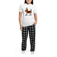thumbnail image 5 of CafePress - Tricolor Beagle Bay Pajamas - Women's Short Sleeve Print T-Shirt and Pants Light Cotton Pajama Set, 5 of 7