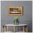 thumbnail image 4 of The Last Supper by Leonardo Da Vinci The World Classic Art Reproductions, Giclee Prints Framed Wall Art for Home Decor, Image Size:24x12 inches, Framed Size:28.5x16.5 inchs, 4 of 5