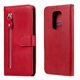 thumbnail image 3 of Estuche de Cuero PU con Cierre para Motorola MOTO G9 Play , Funda Protectora con Billetera y Correa, 3 of 5