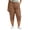Coffee, variant on Linen Pants Women Summer Solid Color Elastic Loose Plus Size Straight Flowy Trousers Fashion Bohemian Beach Casual Wide Leg High Waisted Pants With Pocket S-5XL