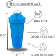 thumbnail image 2 of Motivational Protein Shaker Sports and Outdoor 28oz Nutrition 2 Pack Water Bottle, 2 of 5