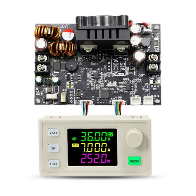 Fuente de Alimentación Regulada por Voltaje Ajustable de CC CNC Voltaje Constante Corriente Constante Carga Solar 7 A/252 W