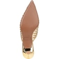 thumbnail image 6 of Franco Sarto Women's Marlina Kitten Heel Mule Gold 6M, 6 of 6