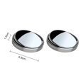 thumbnail image 5 of Naierhg Blind Spot Car Mirror 2pcs Car Blind Spot Rearview Mirror 360-degree Adjustable Frameless Convex Side Auxiliary Mirror for Car Safety Enhancement White, 5 of 8