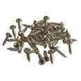 thumbnail image 2 of Rok Hardware 100 Pack #10 x 3/4" Coarse Thread Phillips Pan Head Screws Nickel, 2 of 2