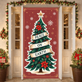 thumbnail image 6 of Decorative Design Christmas Tree Peace Message Banner Decorative Ornaments Seasonal Theme Holiday Celebration for Indoor Decoration Home Decor Party Decoration, 6 of 9