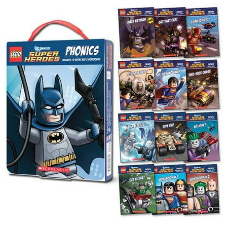 LEGO DC Super Heroes: Phonics Box Set (Hardcover)