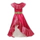 thumbnail image 4 of Disfraz de Princesa Elena de Avalor para niña, ropa de juego de rol de Anime de Disney, traje de Cosplay de Carnaval de Halloween, vestido largo con volantes rojos para niño, 4 of 5