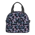 thumbnail image 2 of Goofa Love Butterflies Pattern Lunch Bag ,Insulated Lunch Box, Small Leakproof Cooler Food Lunch Containers Reusable High Capacity Lunch Tote Bags, 2 of 8