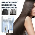 thumbnail image 5 of Openpig Clearance Keratin Repair Hair Straightening Cream, Keratin Hair Straightening Cream Moisturizes Repair Hair, Protein Correcting Hair Straight Cream, Silk And Gloss Hair S, 5 of 9