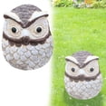 thumbnail image 2 of Statue, Market Simulation Owl Stone Key Box Outdoor Garden Key Concealer Modern Creative Garden Ornament, Sculptures & Statues, 2 of 5