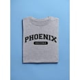 thumbnail image 3 of Arizona Phoenix Text Men T-Shirt, Male 3X-Large, 3 of 4