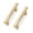 Brushed Gold, variant on 6 Pack Matte Black and Champagne Bronze Cabinet Pulls knurled 5 Inch Hole Centers Kitchen Cabinet Handles Drawer Pulls Cabinet Hardware