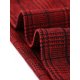 thumbnail image 4 of Vestido de trabajo a cuadros Allegra K con Cuello Simulado y Manga 3/4 Rojo XL, 4 of 5