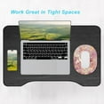 thumbnail image 4 of xianlin-Small Mouse Pad 6 x 8 Inch, Takes up Wrist and Mouse Space, Waterproof Compact Mini Mouse Mat for Laptop Computer Wireless Mouse Keyboard Home Office Travel,Gold Pink Marble, 4 of 4