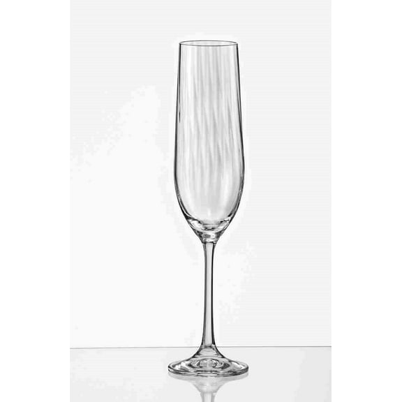 Waterfall Optic Flute x6