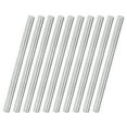 thumbnail image 1 of Uxcell Paquete de 10 Varillas Roscadas Completas, M4x60mm Barra de Rosca Derecha de Acero Inoxidable 304, 1 of 7