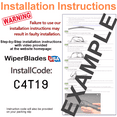 thumbnail image 3 of 2013 Volkswagen Jetta Beam Blade Wipers (Set of 2), 3 of 3