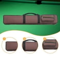 thumbnail image 1 of Estuche para tacos de billar, 1/2, suave, impermeable, regalo, accesorios de billar Café, 1 of 8