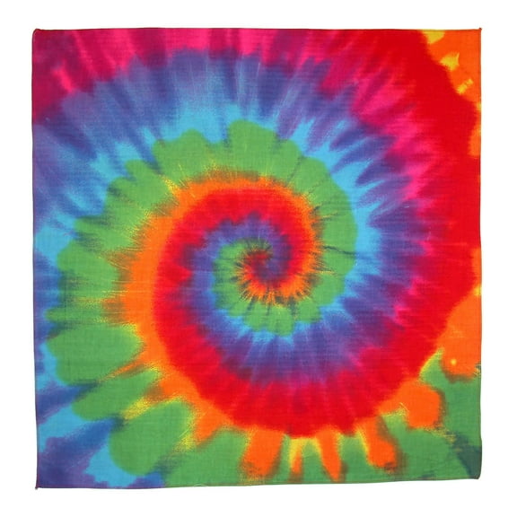 MTL Rainbow Tie Dye Bandana