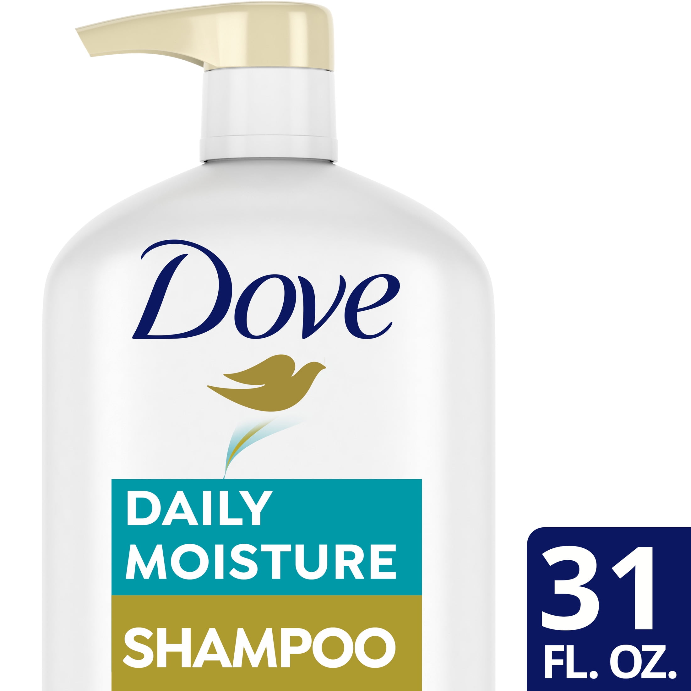 Dove Moisturizing Shampoo, Nutritive Solutions Daily Moisture for All Hair Types, 31 fl oz