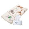 Summer Infant Contoured Changing Pad with Ultra Plush Cover (Safari) & Ultra Wipe Warmer with Changing Light