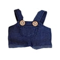 thumbnail image 2 of Ropa para muñecas DIY perfke Pantalones con tirantes Disfraz para muñecas de 15cm, 2 of 9