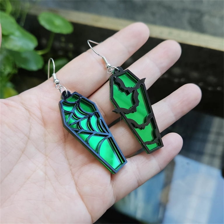 Glow In The Dark Halloween Ghost Earrings - Spooky Cute Costume Jewelry For Women - Party Favors & Accessories