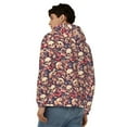 thumbnail image 4 of Kdxio Skull rock record artist Print Men Hoodies Casual Hoodies for Men with Zip Pockets Full Zip Long Sleeve Sweatshirt Sports Hooded Jacket-Medium, 4 of 5