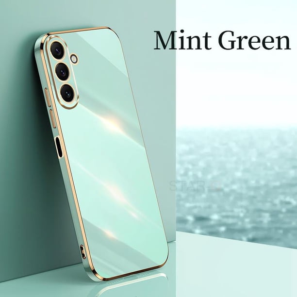 Para Samsung Galaxy A24 M14 M54 4G 5G Soporte De Anillo De Lujo Funda De Silicona