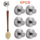 thumbnail image 1 of Ganchos Sin Taladro Con Ventosa Luxe Hold 2024 Nuevo Acero Inoxidable Impermeable (6 Piezas Gris), 1 of 9