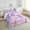 Purple Pink, variant on Erosebridal Lovely Unicorn Comforter Sets Full Size , Pink Purple, 3 Pieces