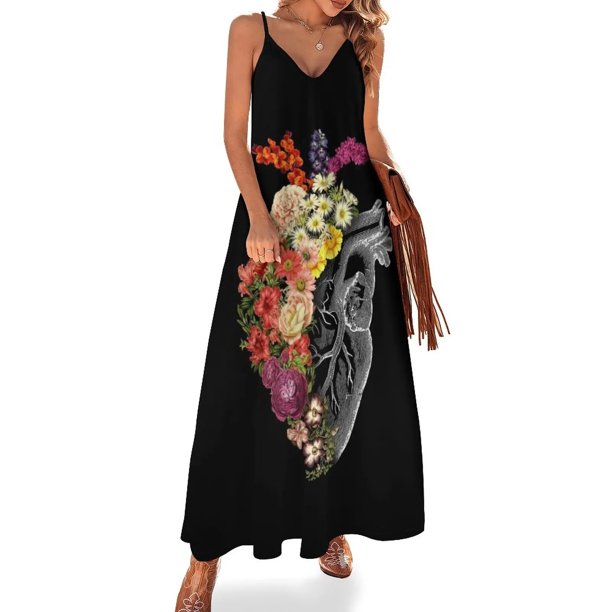 Vestido sin mangas Flower Heart Spring de Tobe Fonseca vestidos de mujer verano vestidos de lujo