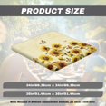 thumbnail image 6 of 36 x 36 inch Square Fitted Tablecloth with Elastic Edges Sunflower Cow Print Stretchy Fabric Folding Card Table Cover for Indoor Outdoor Patio Party Decor, 6 of 6