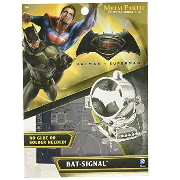 Fascinations Métal Terre Batman V Superman Bat Signal 3D Métal Modèle Kit