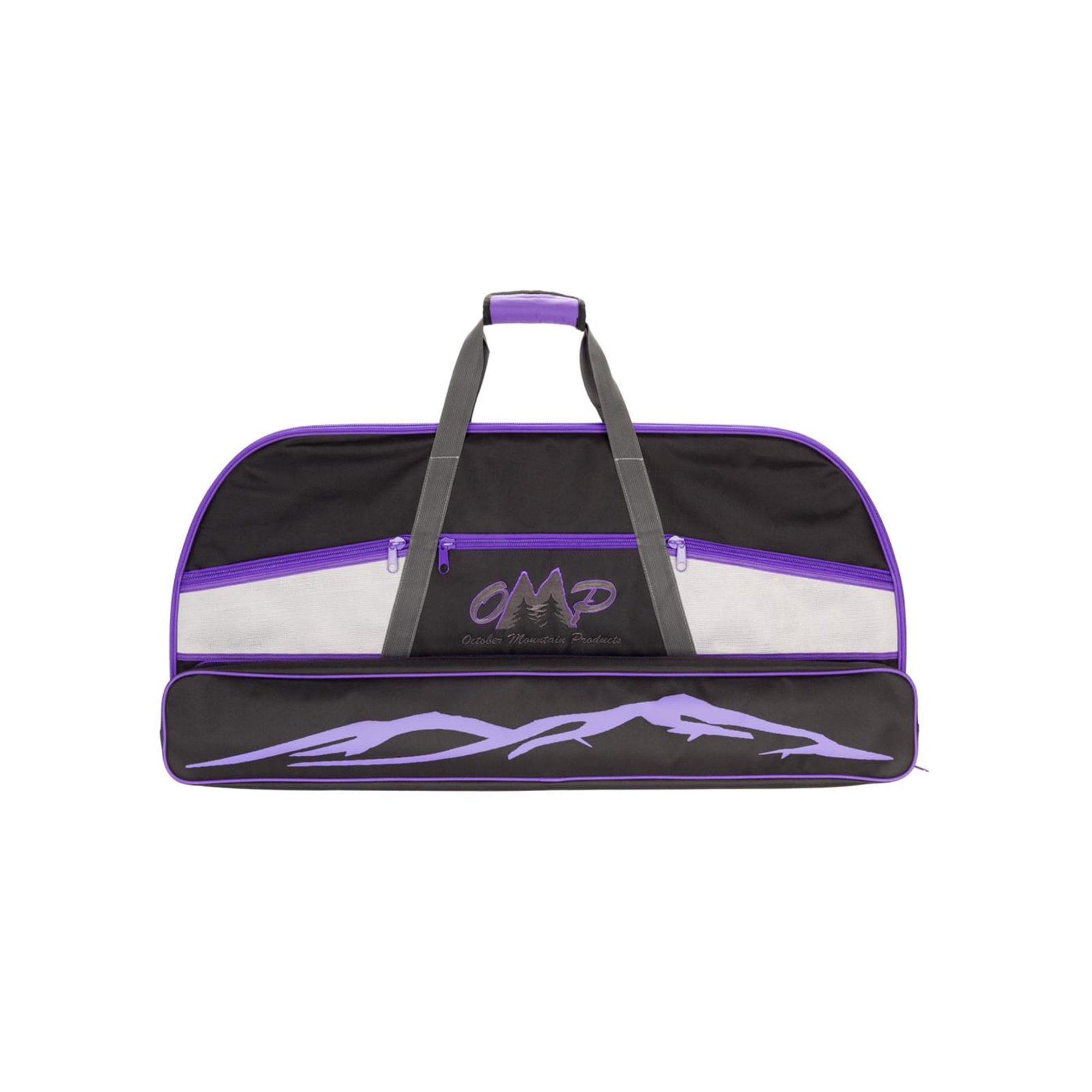 Padded Compound Bow Case by October Mountain Products 36 Case Purple Mountains Design