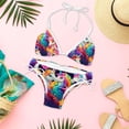 thumbnail image 6 of Robot Unicorn Attack Detachable Sponge Adjustable Strap Bikini Set Two-Pack - Swim Suit Swimsuits One-Piece Swimsuits, 6 of 6