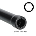thumbnail image 4 of M10 Faucet Installer Socket Wrench Plumbing Tool for Bowl Bathroom Basin Sink, Black 2 Pack, 4 of 5